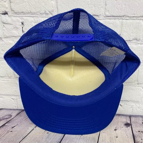 Vintage West End Truck & Trailer Trucker Hat Mesh Cap One Size Fits All Snapback - Picture 5 of 7